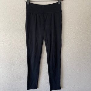 1901 Girls Black Basic High Waisted Staple Piece Perfect Leggings Large 10/12